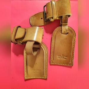 Set of 2 LV Luggage Tags